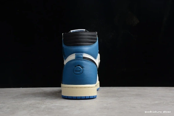 Blue Air DH3227-105 DH3227-105 x Jordan OG High 1 Military x Scott SP Travis Fragment 0428